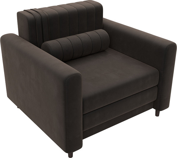 Изображение товара Кресло-кровать Лига Диванов Лига-070 / 132560 (велюр Seven 727 коричневый)