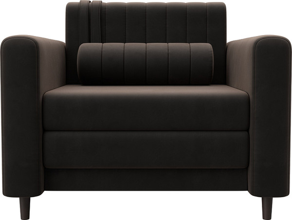 Изображение товара Кресло-кровать Лига Диванов Лига-070 / 132560 (велюр Seven 727 коричневый)