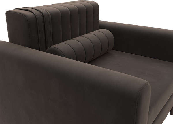 Изображение товара Кресло-кровать Лига Диванов Лига-070 / 132560 (велюр Seven 727 коричневый)