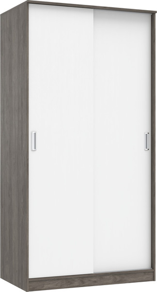 Изображение товара Шкаф-купе Кортекс-мебель Лагуна ШК01-00 (орех элия/белый)