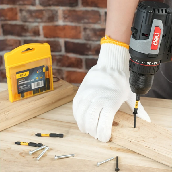 Изображение товара Набор бит Deli PH2x50мм / EDL251050 (10шт)