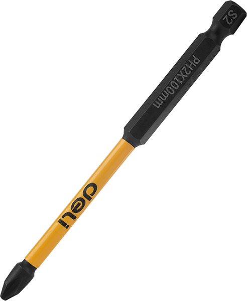 Изображение товара Набор бит Deli PH2x100мм / EDL251100 (10шт)
