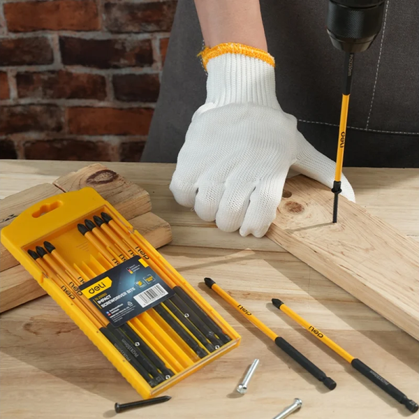 Изображение товара Набор бит Deli PH2x150мм / EDL251150 (10шт)