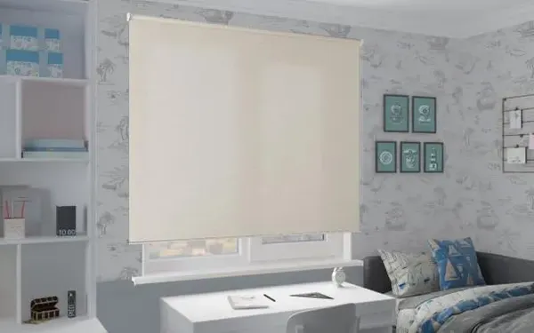 Изображение товара Рулонная штора Jalux Скай 3 45x160 (молочный)