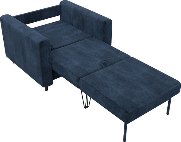 Изображение товара Кресло-кровать Лига Диванов Лига-070 / 132553 (велюр Tower 13 синий)