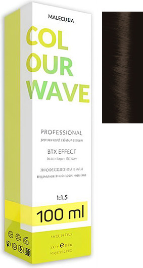 Изображение товара Крем-краска для волос Malecula Colour Wave тон 5.77 (100мл, светло-коричневый)