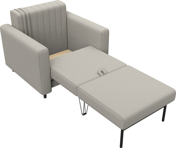 Изображение товара Кресло-кровать Лига Диванов Лига-070 / 132542 (рогожка амур 02 бежевый)