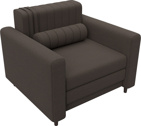 Изображение товара Кресло-кровать Лига Диванов Лига-070 / 132543 (рогожка амур 05 коричневый)