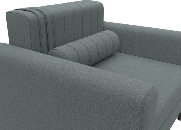 Изображение товара Кресло-кровать Лига Диванов Лига-070 / 132544 (рогожка амур 07 серый)