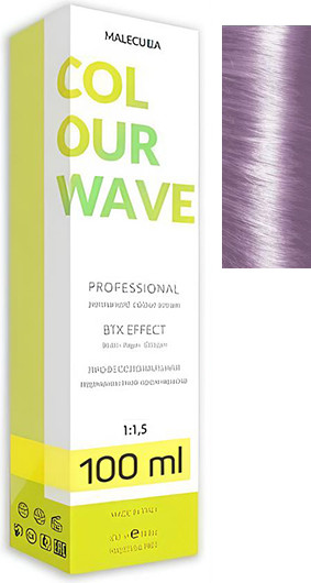 Крем-краска для волос Malecula Colour Wave тон 12.02 (100мл, специальный фиолетовый блонд) — фото 3