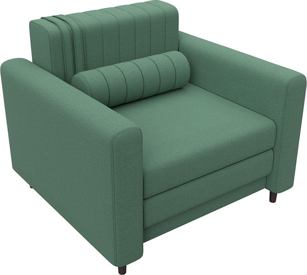 Изображение товара Кресло-кровать Лига Диванов Лига-070 / 132546 (рогожка Амур 11 зеленый)