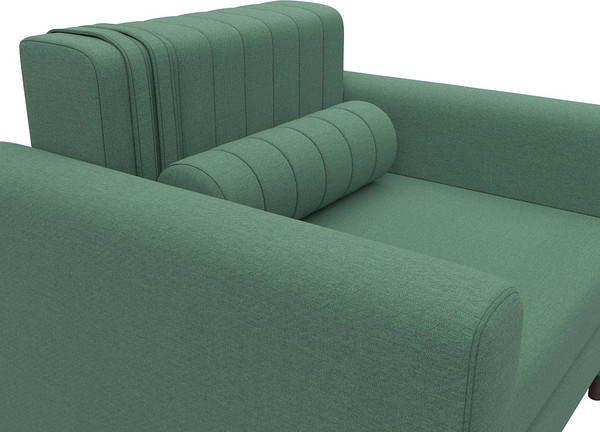 Изображение товара Кресло-кровать Лига Диванов Лига-070 / 132546 (рогожка Амур 11 зеленый)