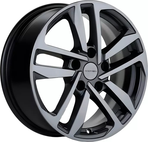 Литой диск Khomen KHW1612 Kia 16x6.5" 5x114.3мм DIA 67.1мм ET 41мм Gray — фото 3