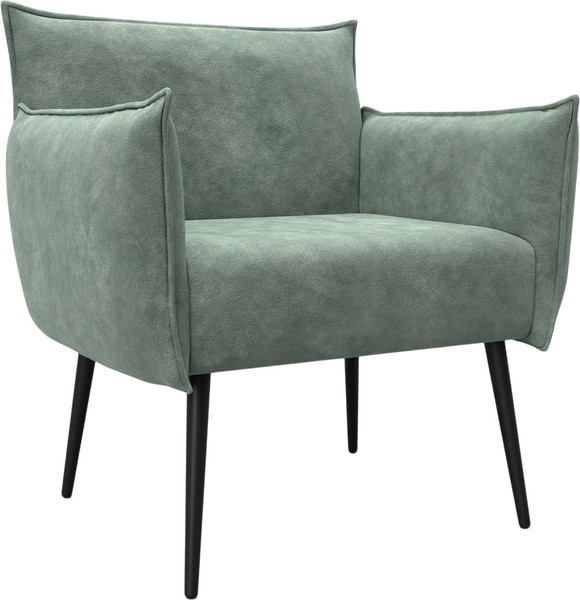 Изображение товара Кресло мягкое Лига Диванов  Лига-083 / 132324 (велюр Brut 08 зеленый)