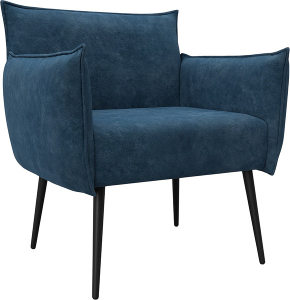 Изображение товара Кресло мягкое Лига Диванов Лига-083 / 132325 (велюр Brut 11 синий)