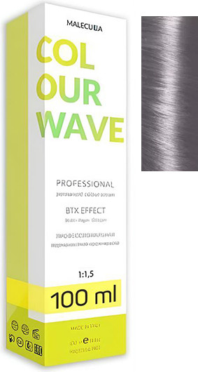 Крем-краска для волос Malecula Colour Wave тон 12.11 (100мл, специальный блонд интенсивный пепельный) — фото 3