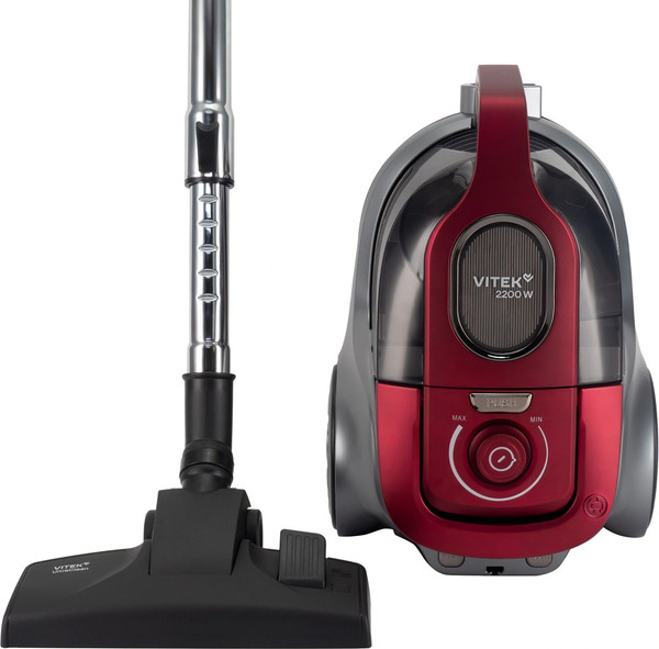 Изображение товара Пылесос Vitek VT-CV3113 (красный/серый)