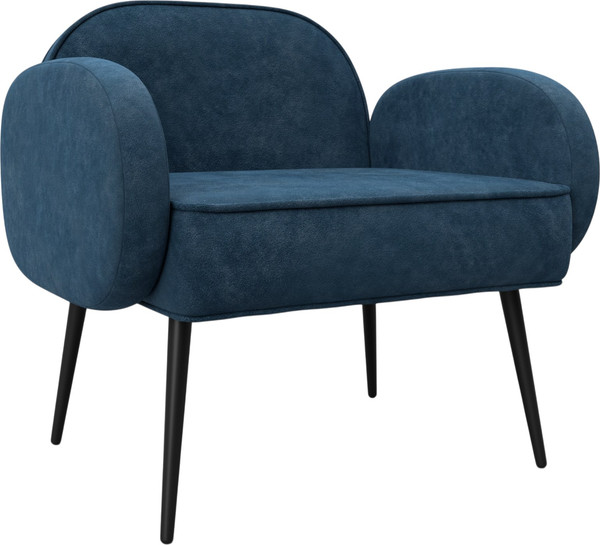 Изображение товара Кресло мягкое Лига Диванов Лига-086 / 132444 (велюр Brut 11 синий)