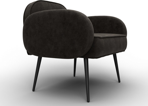 Изображение товара Кресло мягкое Лига Диванов Лига-086 / 132445 (велюр Brut 17 коричневый)