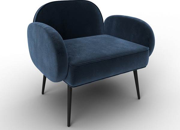 Изображение товара Кресло мягкое Лига Диванов Лига-086 / 132438 (велюр Tower 13 синий)