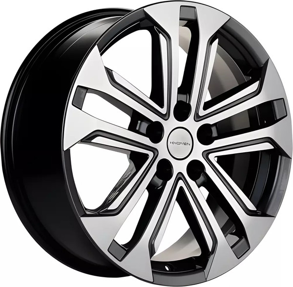 Изображение товара Литой диск Khomen KHW1803 Haval F7/F7x 18x7" 5x114.3мм DIA 64.1мм ET 40мм (Gray FP)