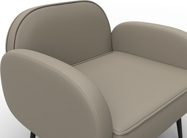Изображение товара Кресло мягкое Лига Диванов Лига-086 / 132432 (экокожа Grifon 04 бежевый)