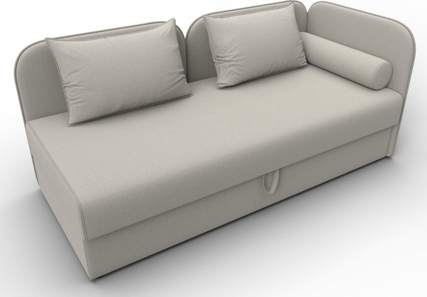 Изображение товара Тахта Лига Диванов Лига-094 НПБ / 132525 (рогожка Амур 02 бежевый)