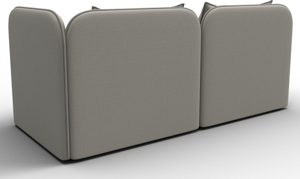 Изображение товара Тахта Лига Диванов Лига-094 НПБ / 132525 (рогожка Амур 02 бежевый)