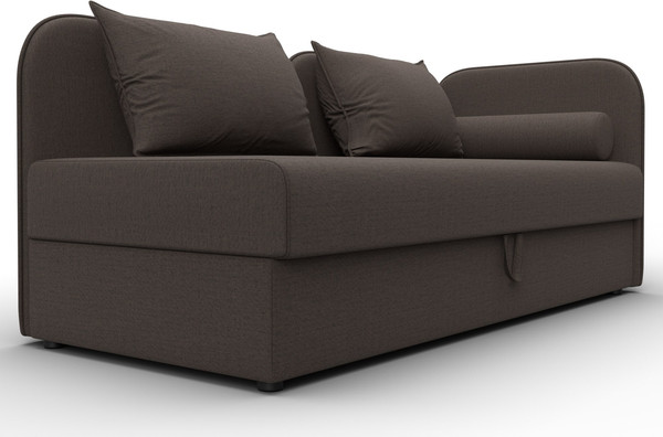 Изображение товара Тахта Лига Диванов Лига-094 НПБ / 132526 (рогожка Амур 05 коричневый)