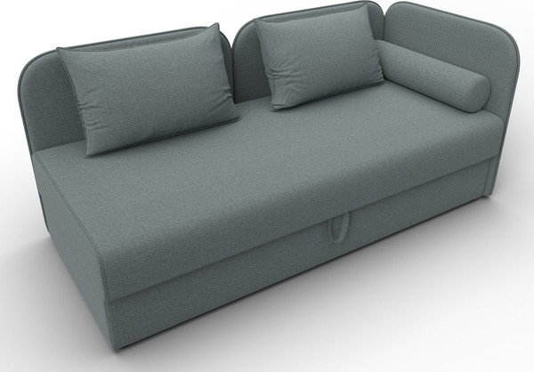 Изображение товара Тахта Лига Диванов Лига-094 НПБ / 132527 (рогожка Амур 07 серый)