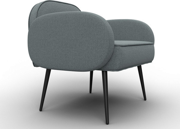 Изображение товара Кресло мягкое Лига Диванов Лига-086 / 132429 (рогожка Амур 07 серый)