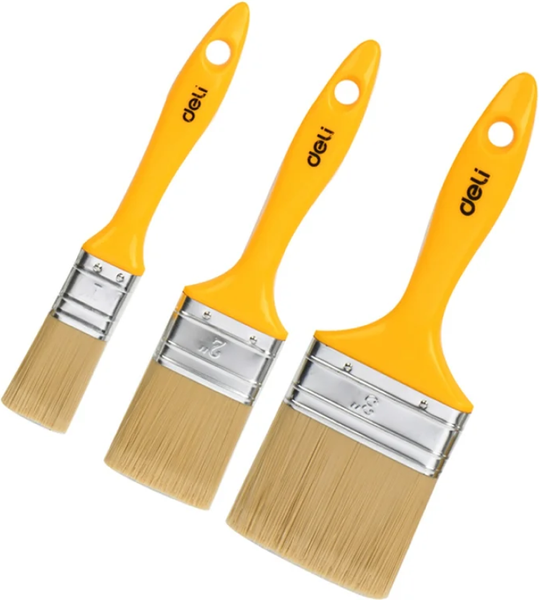 Изображение товара Набор кистей малярных Deli EDL509157 (3шт)