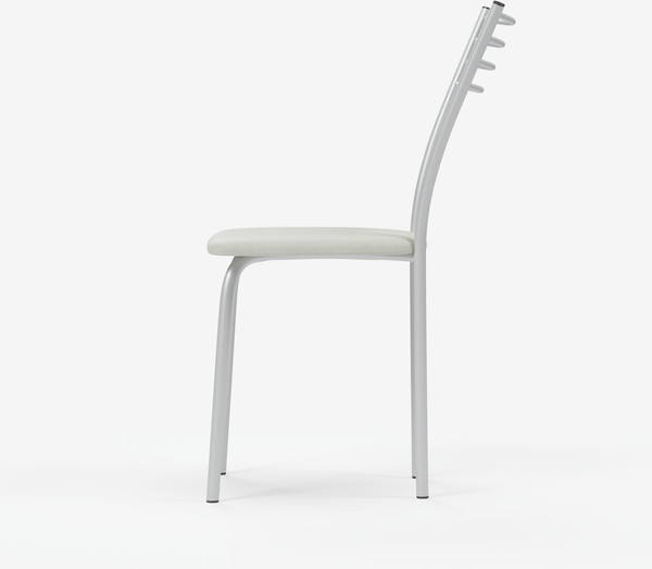 Изображение товара Стул Mio Tesoro Сигма (молочный/металлик)