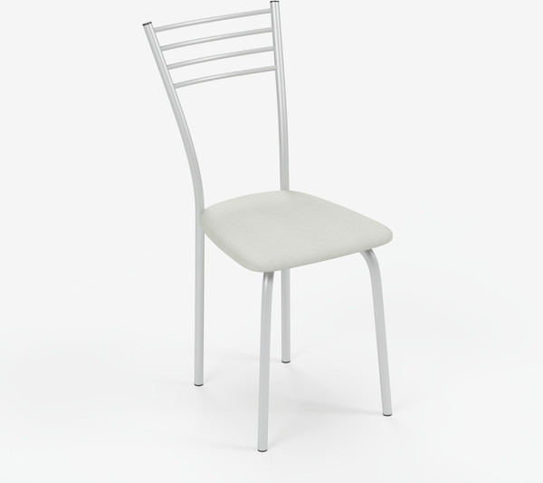 Изображение товара Стул Mio Tesoro Сигма (молочный/металлик)