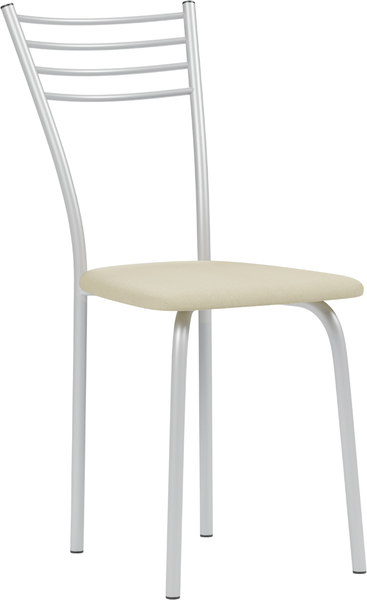 Изображение товара Стул Mio Tesoro Сигма (бежевый/металлик)
