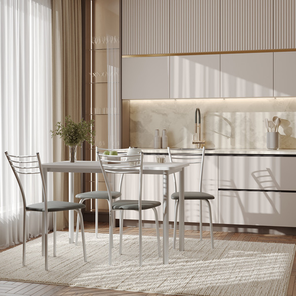 Изображение товара Стул Mio Tesoro Сигма (серый/металлик)