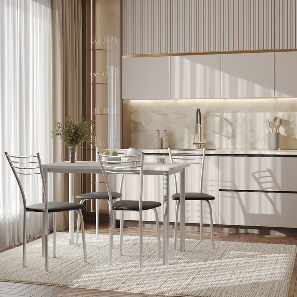 Изображение товара Стул Mio Tesoro Сигма (черный/металлик)