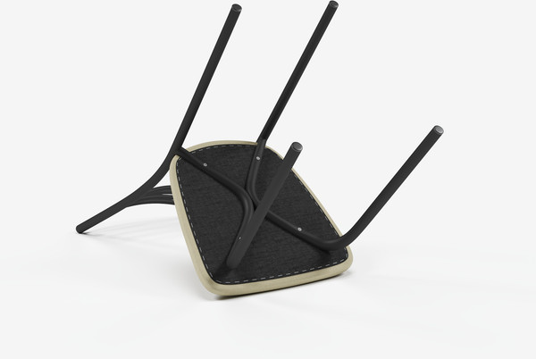 Изображение товара Стул Mio Tesoro Сигма (бежевый/черный)