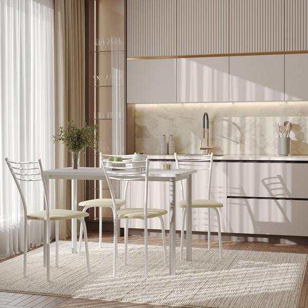 Изображение товара Стул Mio Tesoro Сигма (бежевый/белый)