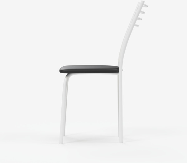 Изображение товара Стул Mio Tesoro Сигма (черный/белый)