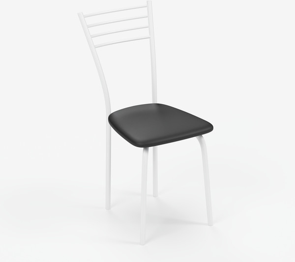 Изображение товара Стул Mio Tesoro Сигма (черный/белый)