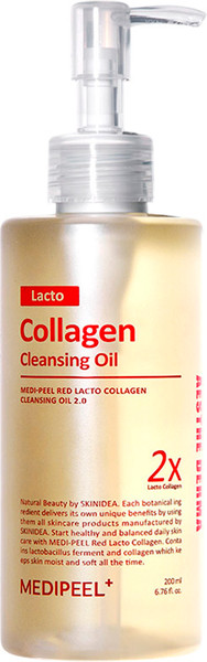 Изображение товара Гидрофильное масло Medi-Peel Red Lacto Collagen Cleansing Oil 2.0 (200мл)