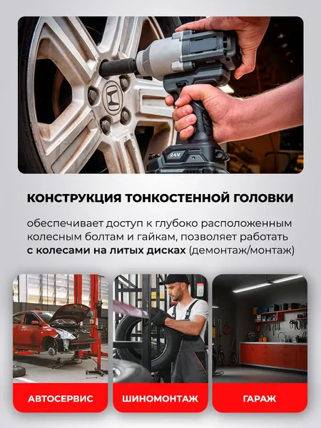 Изображение товара Набор головок слесарных Everforce EF-4032TH (63323)