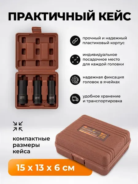 Изображение товара Набор головок слесарных Forstime FT-4032TH (63328)