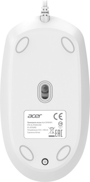 Изображение товара Мышь Acer OMW401 / ZL.MCEEE.030 (белый)