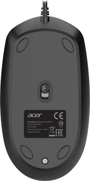 Изображение товара Мышь Acer OMW401 / ZL.MCEEE.031 (черный)