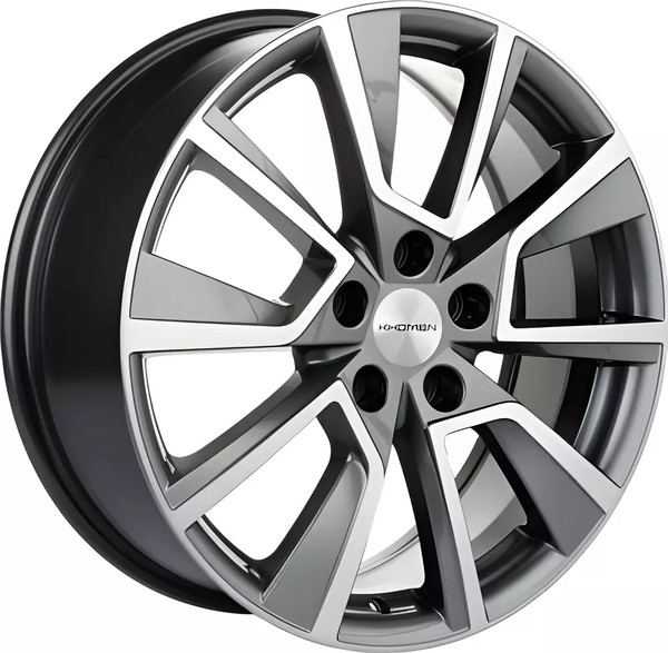 Изображение товара Литой диск Khomen KHW1802 Omoda C5 18x7" 5x108мм DIA 60.1мм ET 33мм (Gray FP)