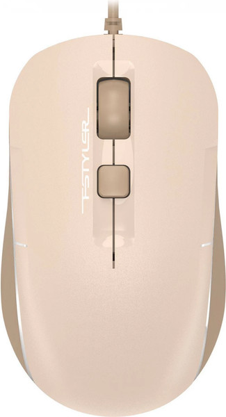 Изображение товара Мышь A4Tech Fstyler FM26 (бежевый/коричневый)