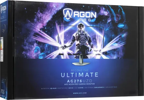 Изображение товара Монитор AOC Agon Pro AG276UZD (черный)