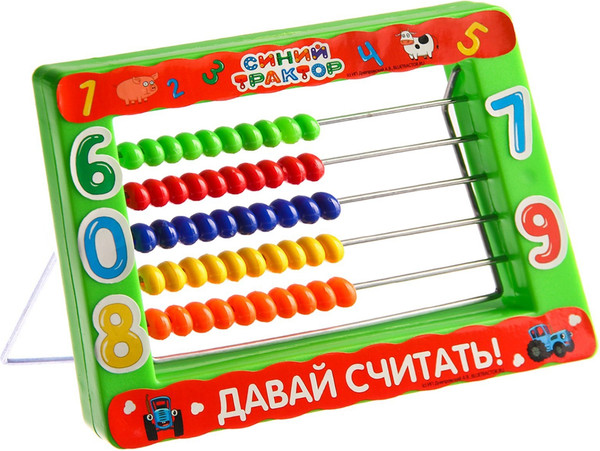 Изображение товара Счеты No Brand Синий трактор / 7914036